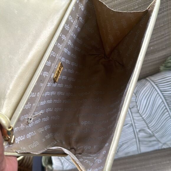 Rodo Italy 80’s Vintage Leather Shoulder/Crossbody Bag - Picture 7 of 10